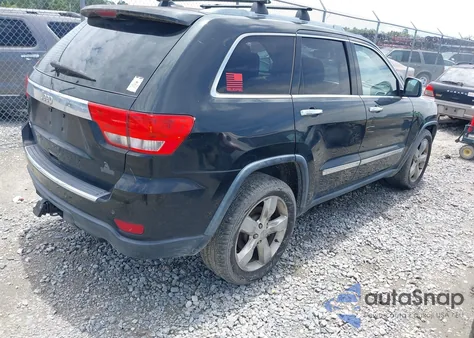 2012 Jeep Grand Cherokee Overland из США, поврежденный, VIN 1C4RJFCT4CC250339
